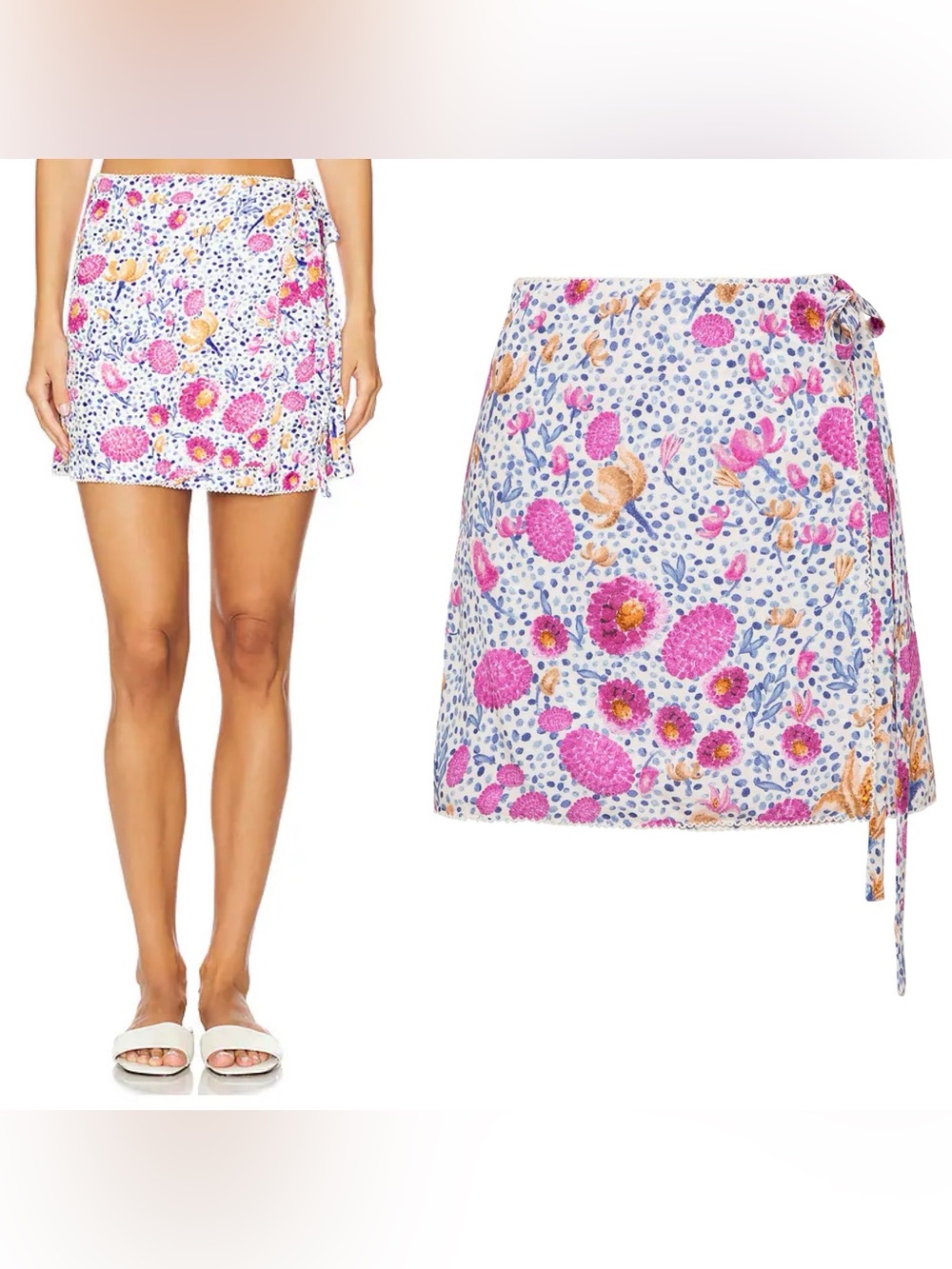 AGUA BY AGUA BENDITA Luna Mini Pareo in Multicolor skirt